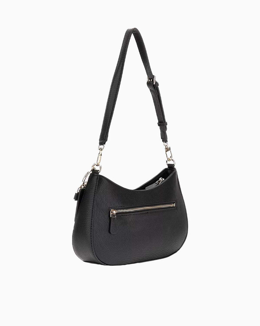 Guess Noelle Top Zip Shoulder Çapraz Askılı Kadın Çantası Black