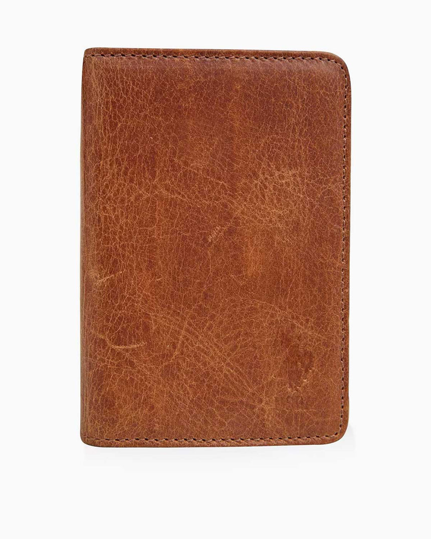 Us Polo Assn Dikey Süet Erkek Cüzdanı Taba