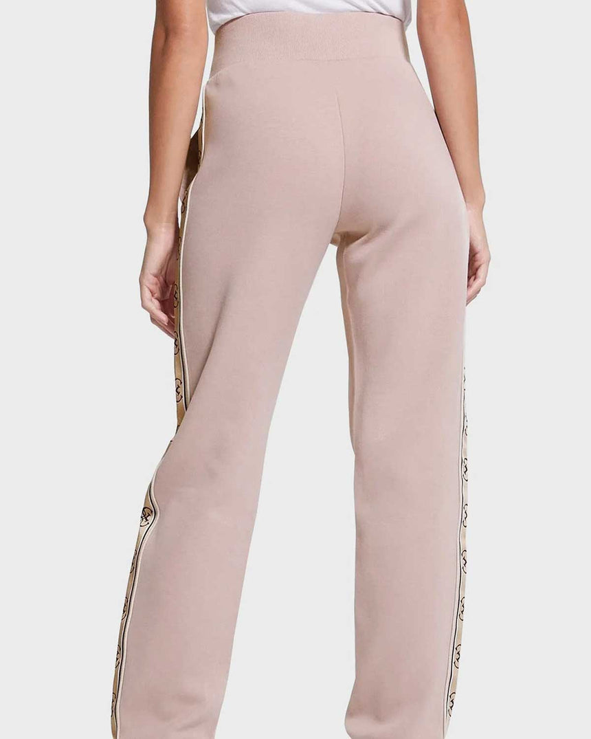 Guess Britney Pamuklu Regular Fit Cepli Jogger Eşofman Altı Posh Taupe