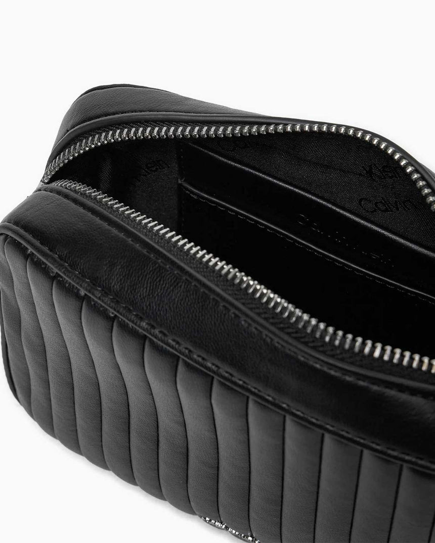 Calvin Klein Mini Line Ouilt Çapraz Askılı Çanta Pvh Black