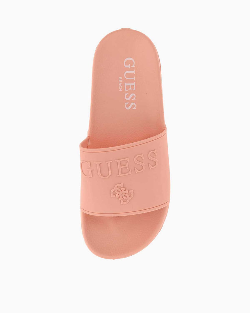 Guess Logolu Terlik Light Sorbet Orange