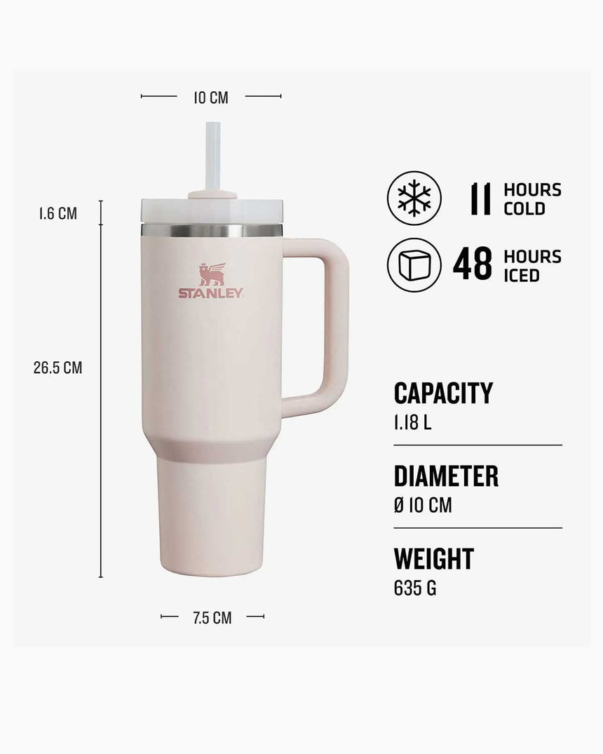 Stanley Quencher Pipetli Termos Bardak 1.18 L Rose