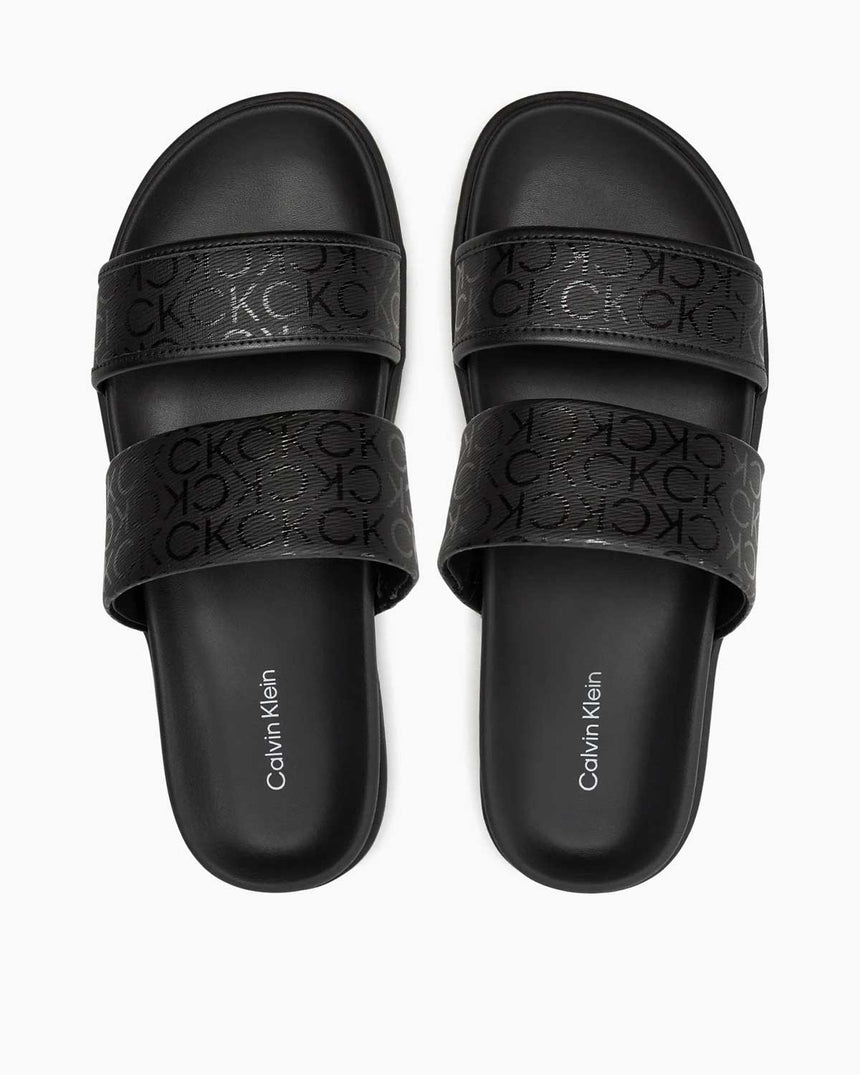 Calvin Klein Flat Slide Epi Mono Kadın Terlik Black