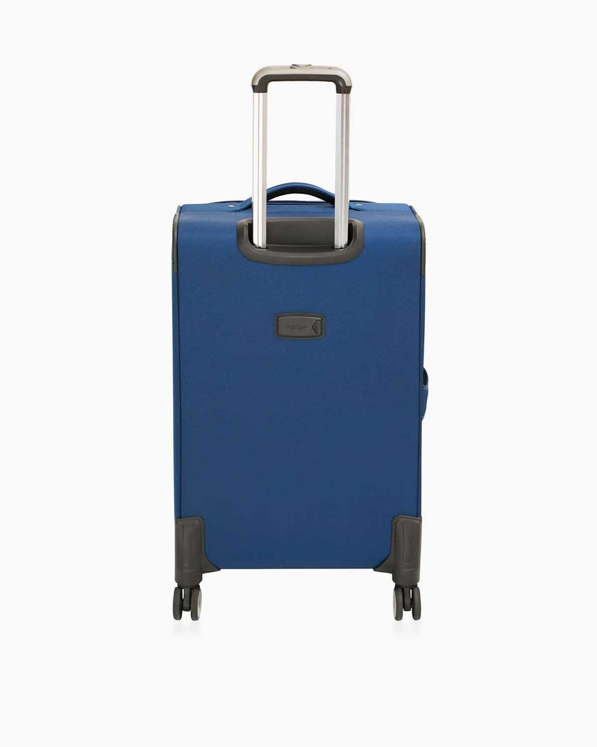 Us Polo Assn Geniş İç Hacimli Büyük Boy Kumaş Valiz Lacivert