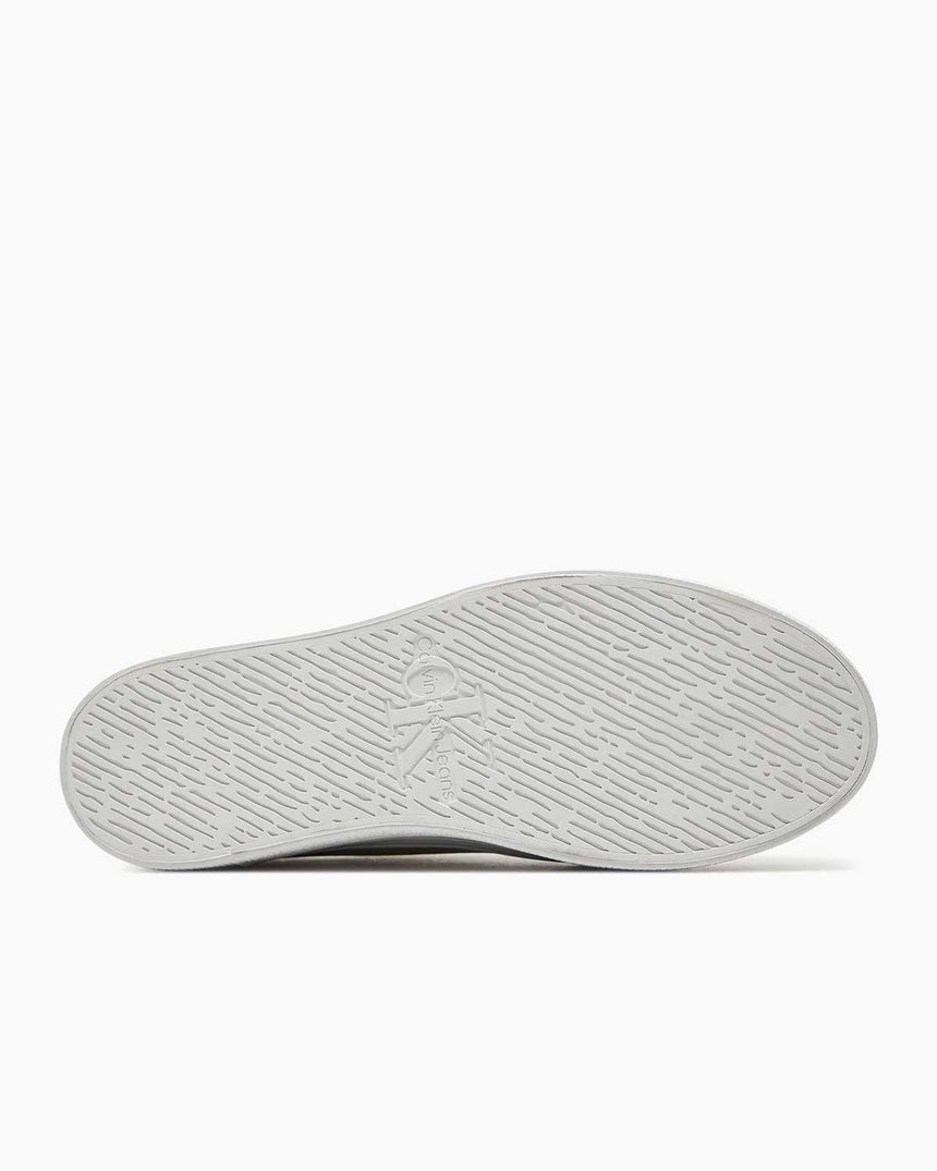 Calvin Klein Flatform Essentıal Vulcanized Sneaker Eggshell/Bright White