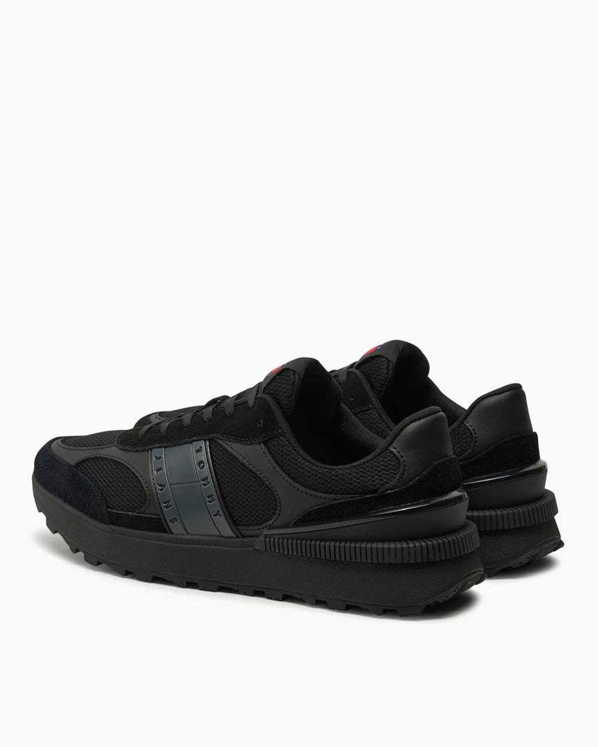 Tommy Hilfiger Tjm Techinal Runner Erkek Sneaker Black
