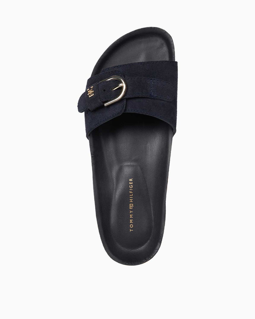 Tommy Hilfiger Adjustable Flat Terlik Space Blue