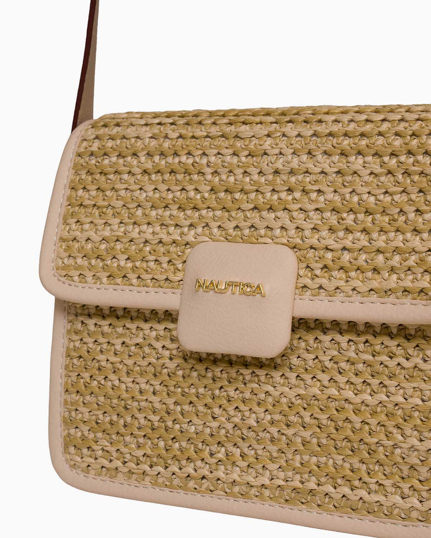 Nautica Logolu El Çantası Bej - Bej