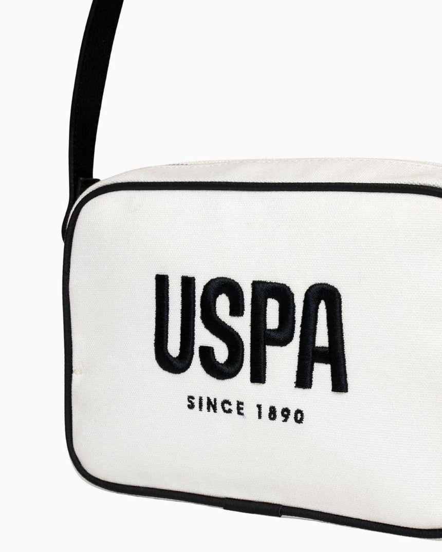Us Polo Assn Çapraz Askılı Çanta Beyaz