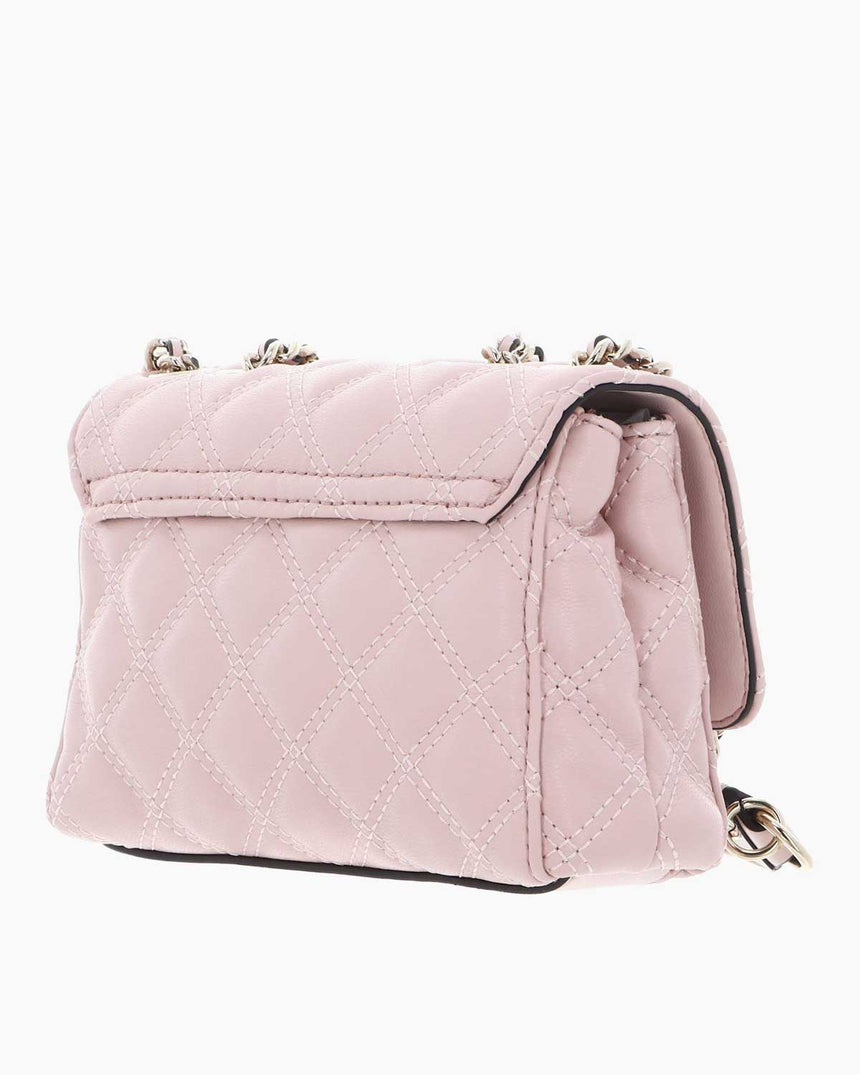 Guess Giully Zincirli Omuz Çantası PEONY