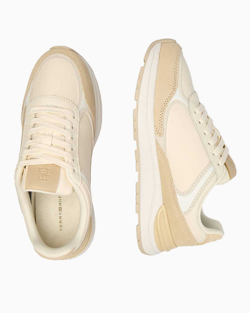 Tommy Hilfiger Gaudi Gündelik Şık Kadın Sneaker Classic Beige