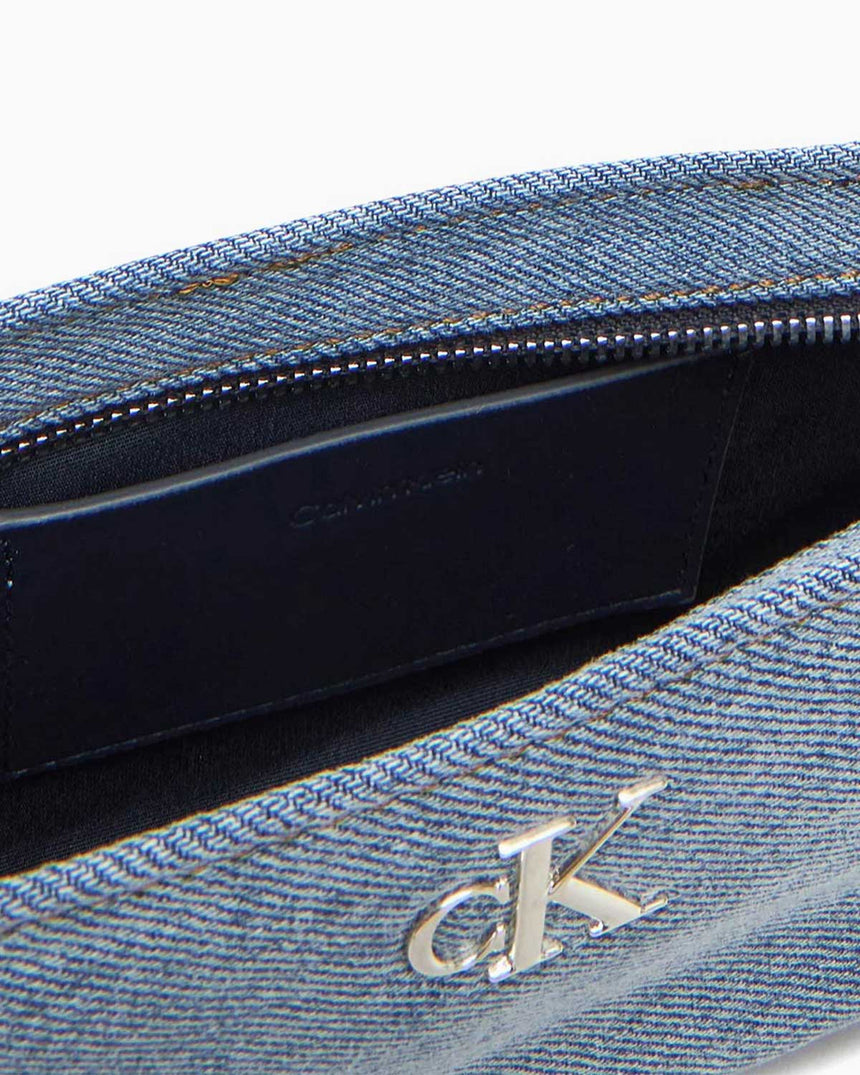 Calvin Klein Kot Değiştirilebilir Çapraz Askılı Çanta Denim
