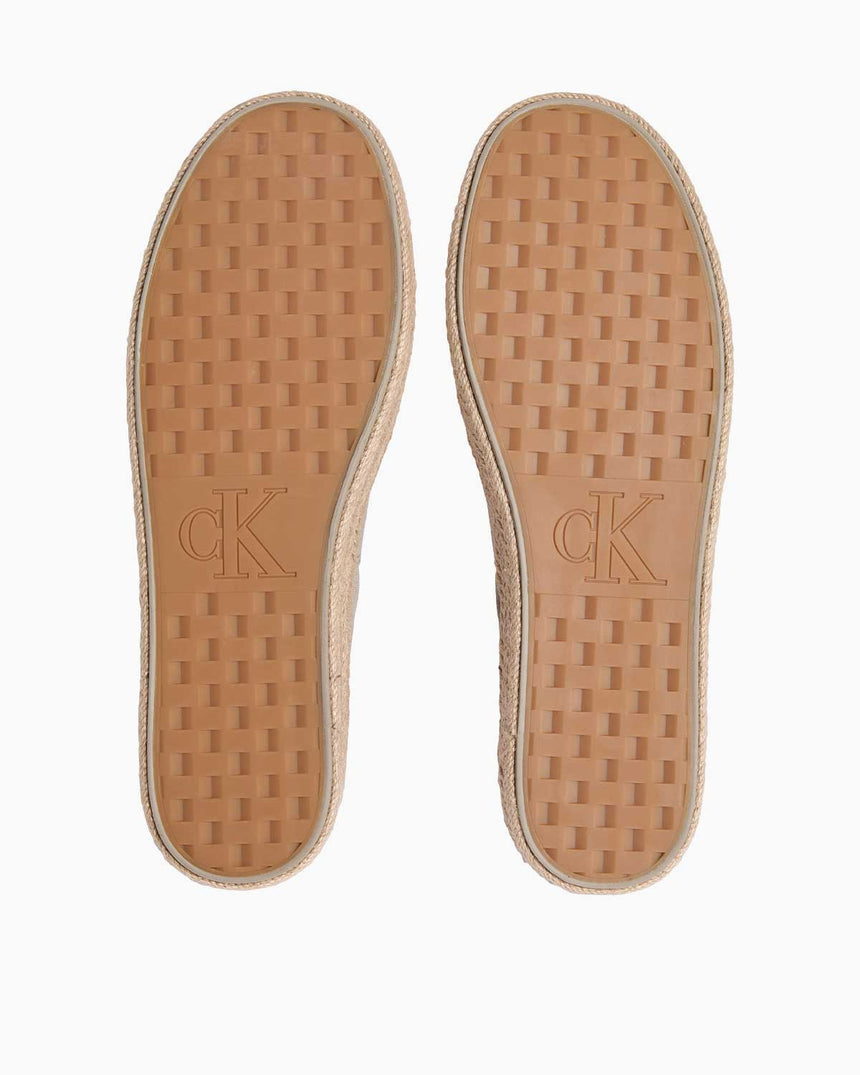 Calvin Klein Espadrilles Logolu Ayakkabı Weathered Teak