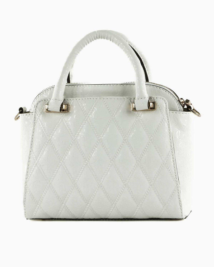 Guess Small Satchel Omuz Çantası White