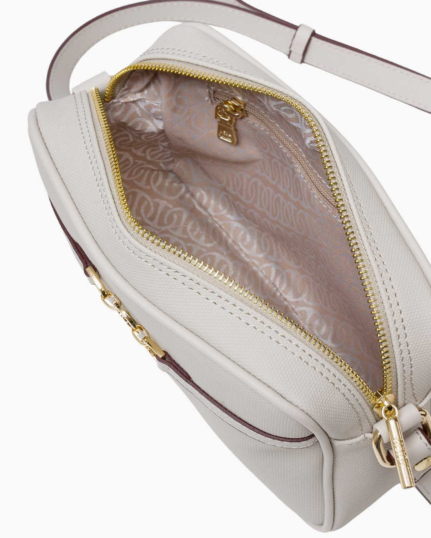 Us Polo Assn Gold Logo Detaylı Çapraz Askılı Çanta Taş