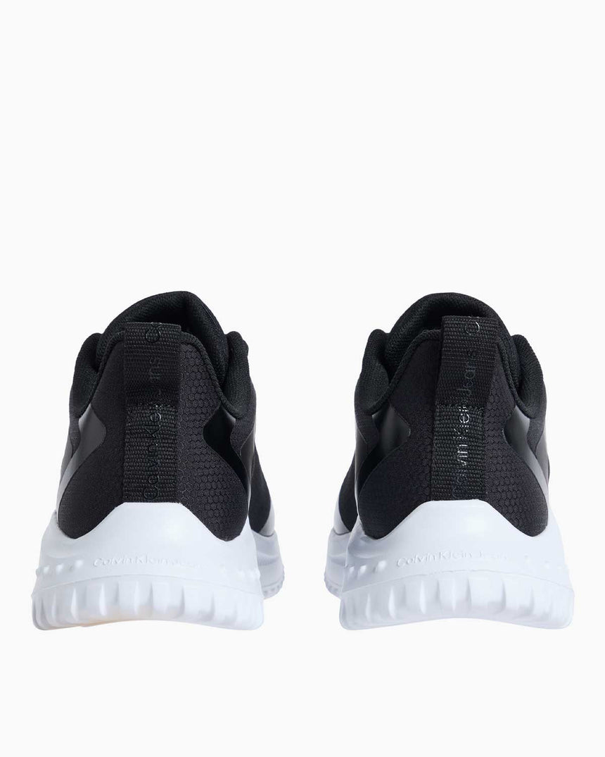 Calvin Klein Eva Runner Low Lace Mix Sneakers CK Black