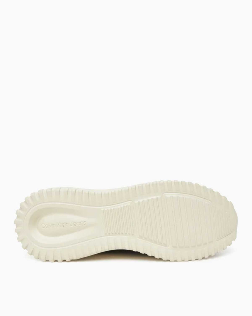 Calvin Klein Lausanne Çorap Detaylı Kadın Koşucu Sneaker Black/Pistachio/White Jade