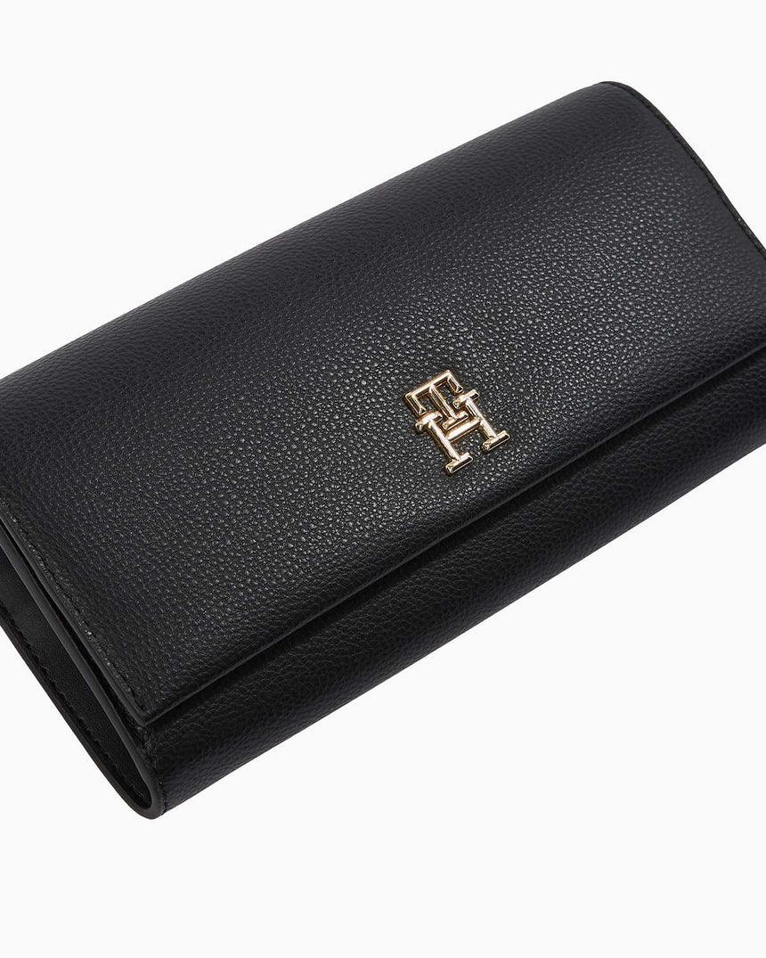 Tommy Hilfiger Legacy Flap Large Cüzdan Black