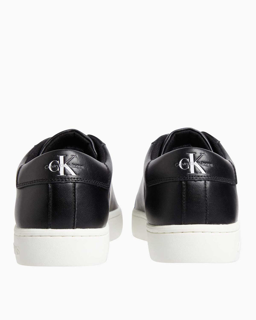 Calvin Klein Classic Cupsole Lace-Up Erkek Sneaker Black