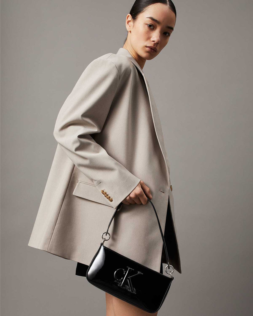 Calvin Klein Sculpted Shoulder Bag Omuz Çantası Black