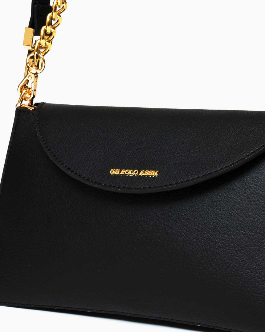 Us Polo Assn Logolu El Çantası Siyah