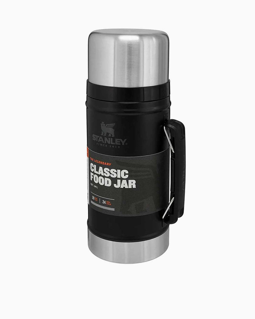 Stanley Efsane Klasik Seri-0.94 Litre Vakumlu Çelik Yemek Termosu Matte Black