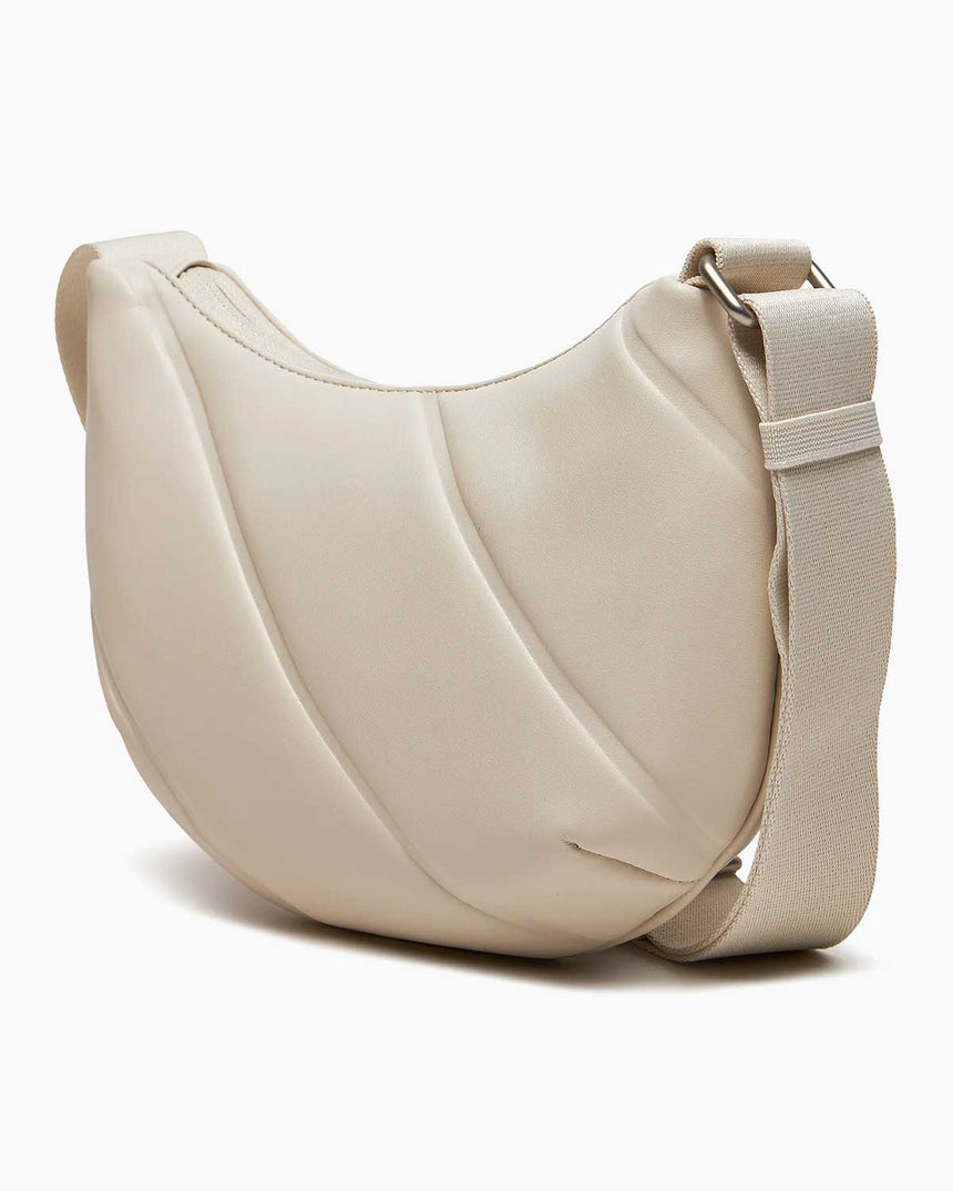 Calvin Klein Quilted Crossover Çapraz Askılı Çanta Beige