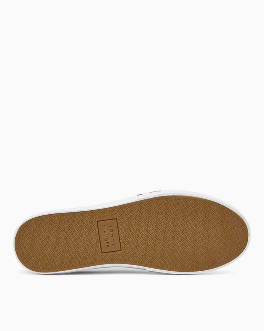 Tommy Hilfiger Dikiş Detaylı Erkek Sneaker Black
