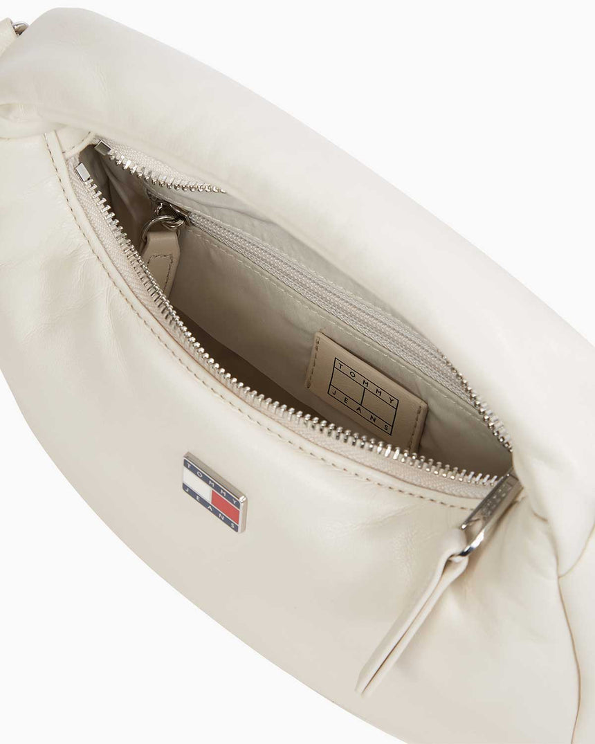 Tommy Hilfiger Pillow Mini Hobo Ayarlanabilir Çapraz Askılı Çanta Newsprint