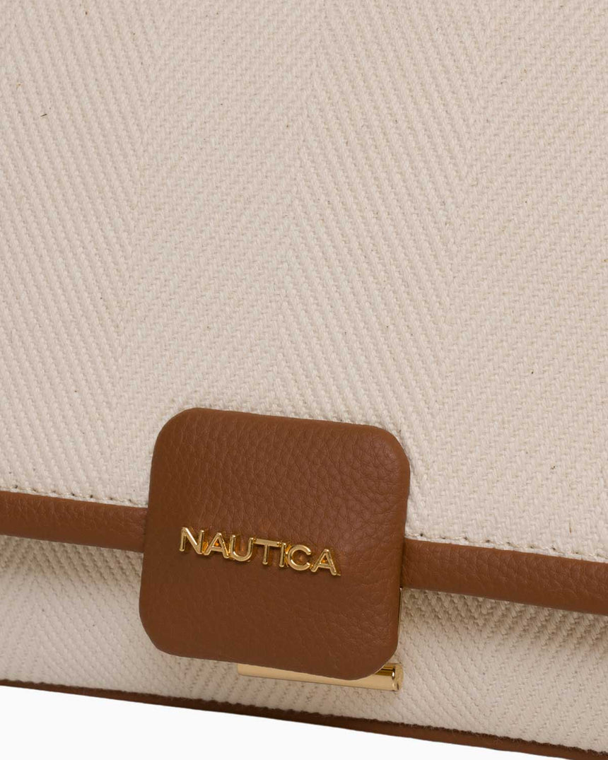 Nautica Kadın Omuz Çantası Bej - Taba