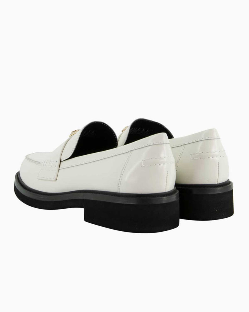 Guess Statha Hakiki Deri Makosen Ayakkabı Cream