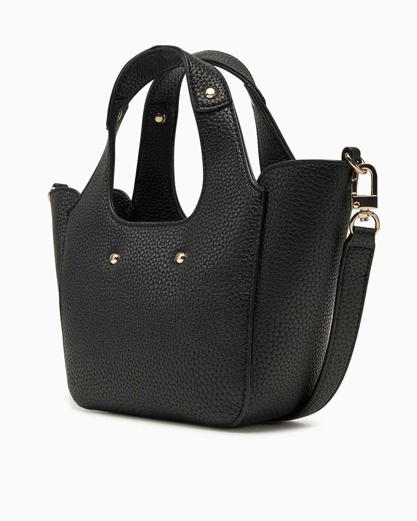 Guess Helina Mini Totel El Çantası Black