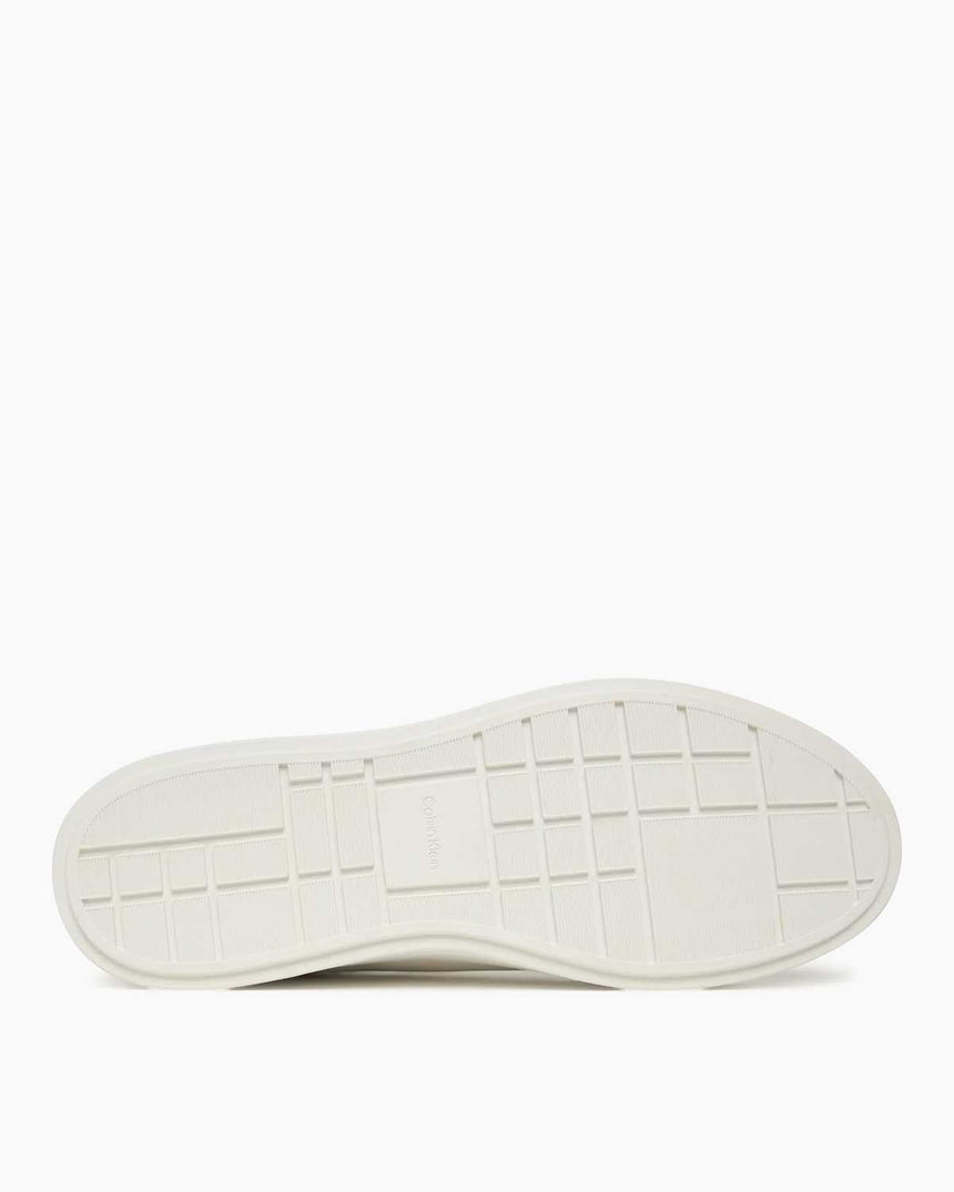 Calvin Klein Katty Deri Kadın Sneaker Triple Bright White