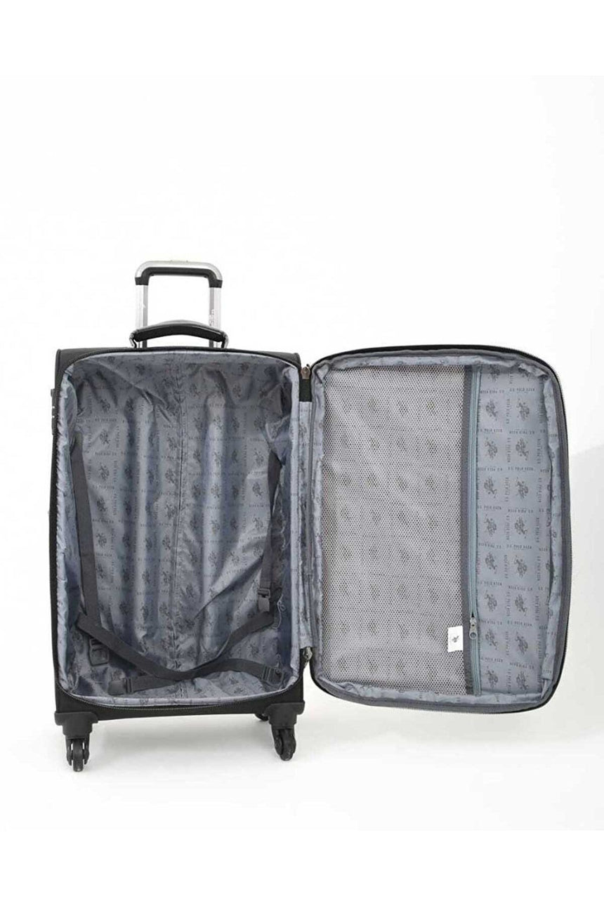 Us Polo Assn Orta Boy Kumaş Valiz Renkli