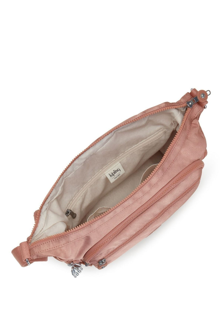 Kipling Gabbie Basic Plus Kadın Omuz Çantası DT Warm Rose
