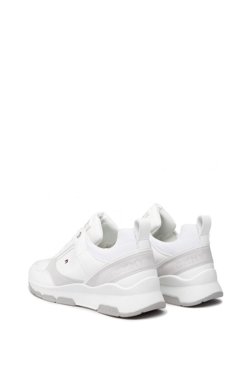 Tommy Hilfiger Sporty Chunky Leather Sneakers White