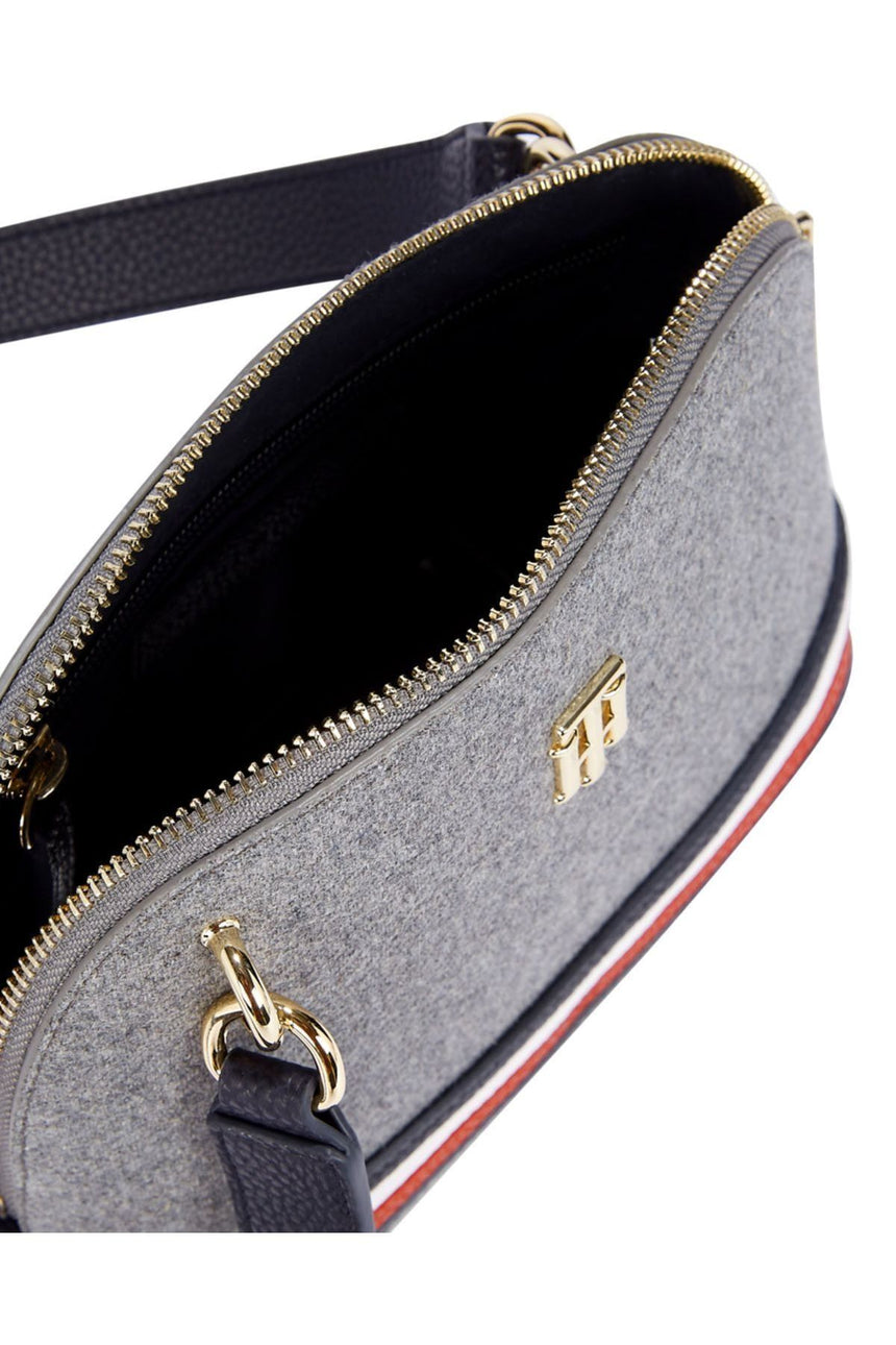 Tommy Hilfiger Element Crossover Melton Çapraz Askılı Kadın Çantası Grey