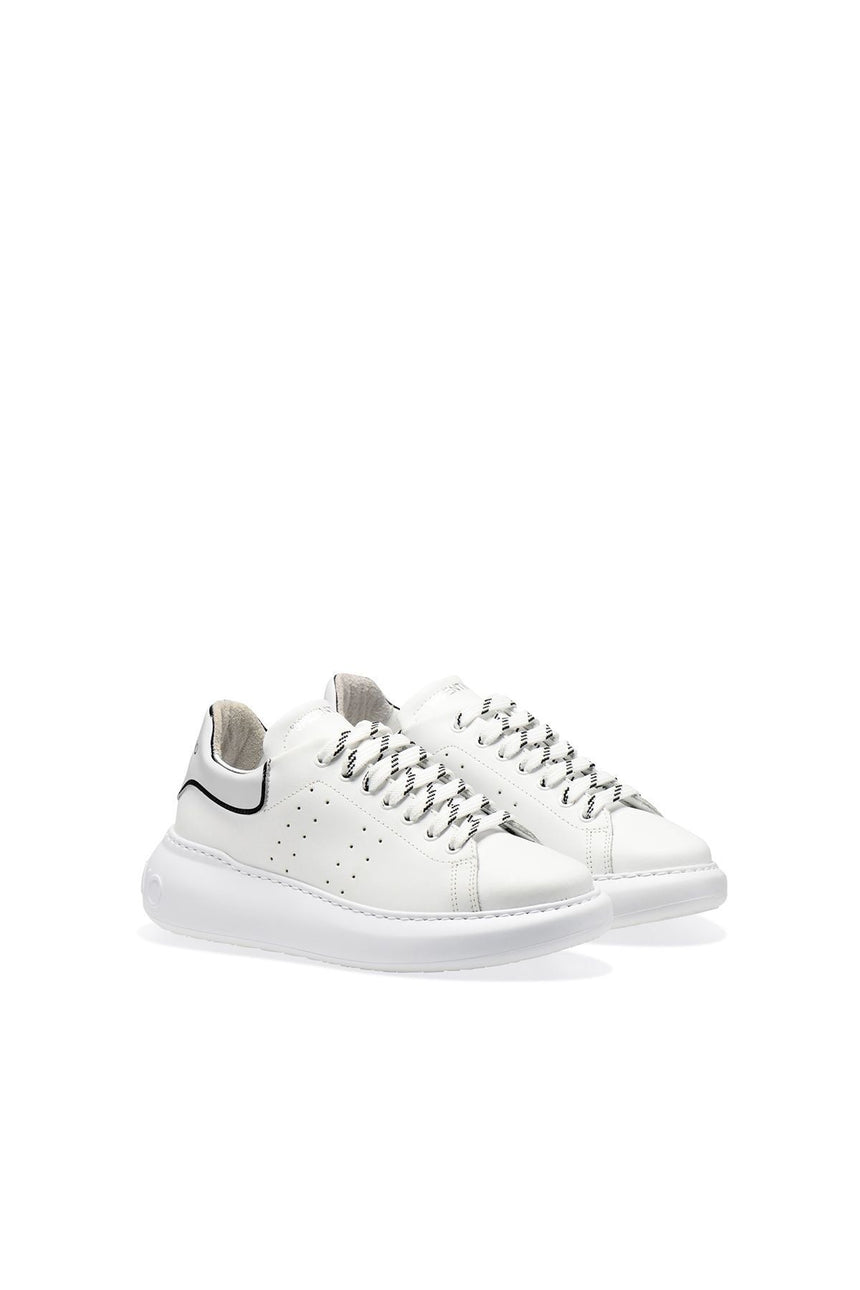 Mario Valentino Kadın Lace up Sneaker White - White