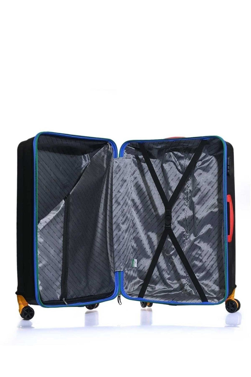 Benetton Orta Boy 60 Cm Valiz Siyah