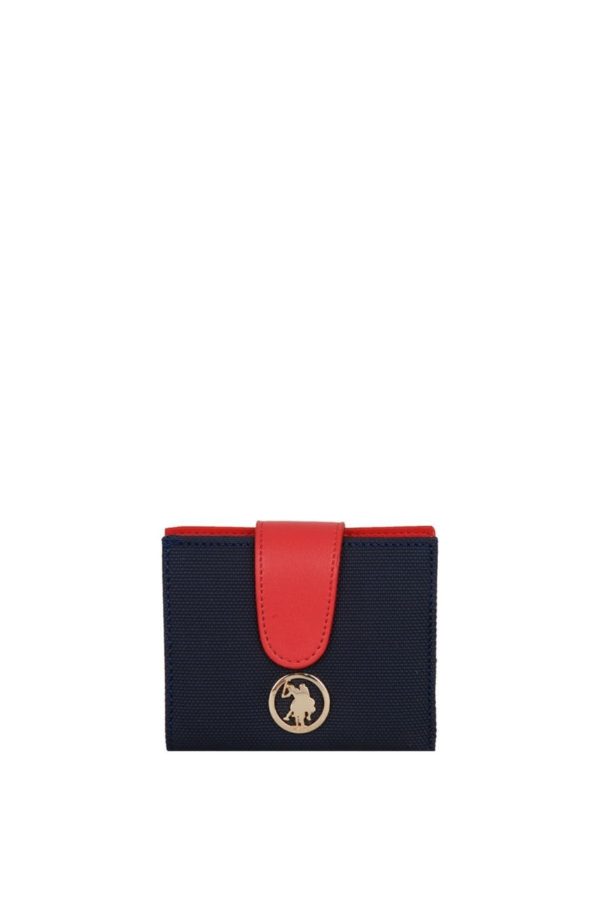 U.s Polo Assn. Çıt Çıtlı Kadın El Portföyü Lacivert