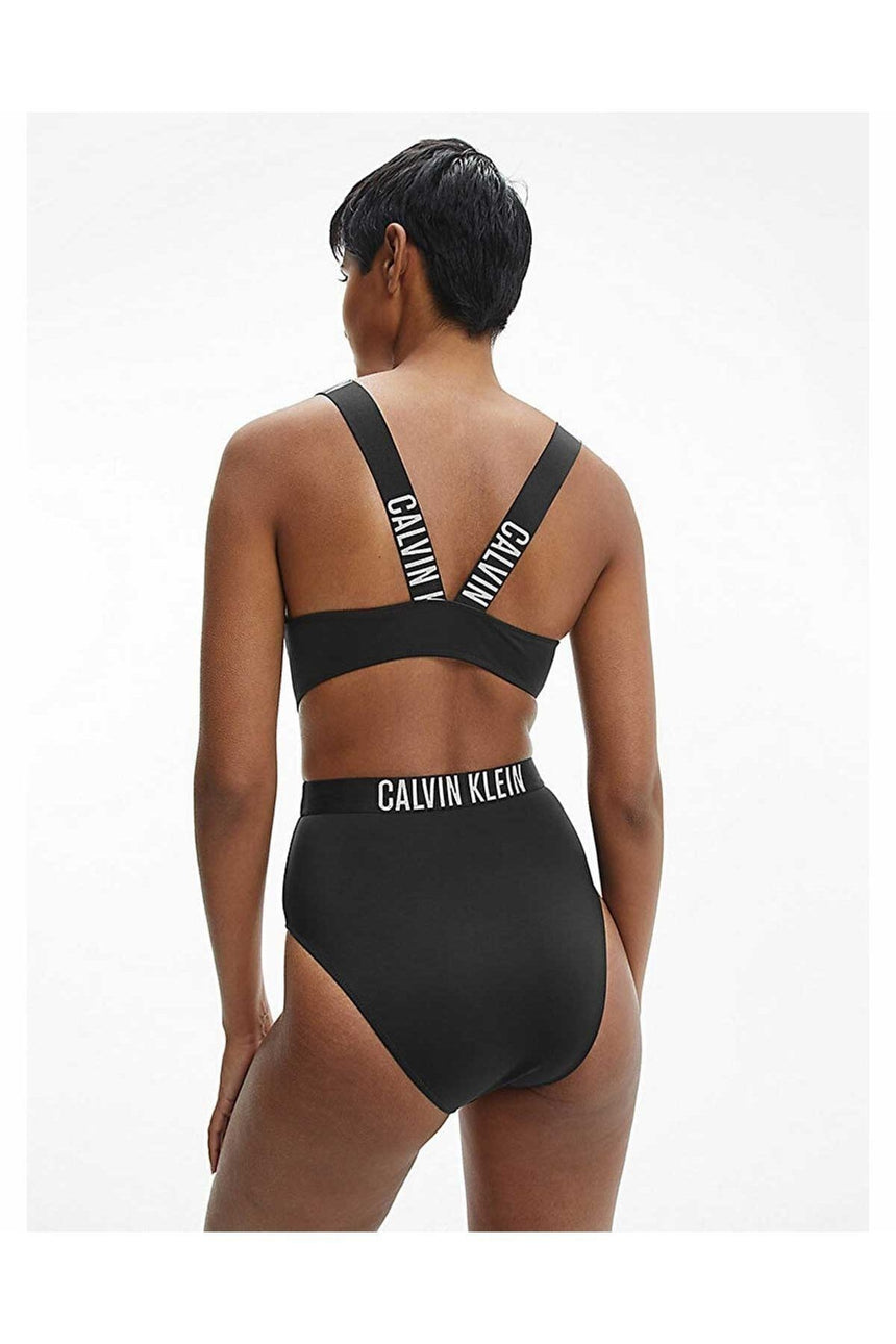 Calvin Klein Cut Out Kadın Mayo Pvh Black