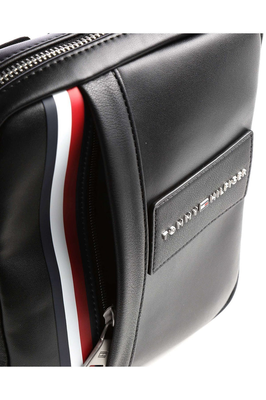 Tommy Hilfiger Th Metropolitan Mini Reporter Çapraz Askılı Erkek Çantası Black
