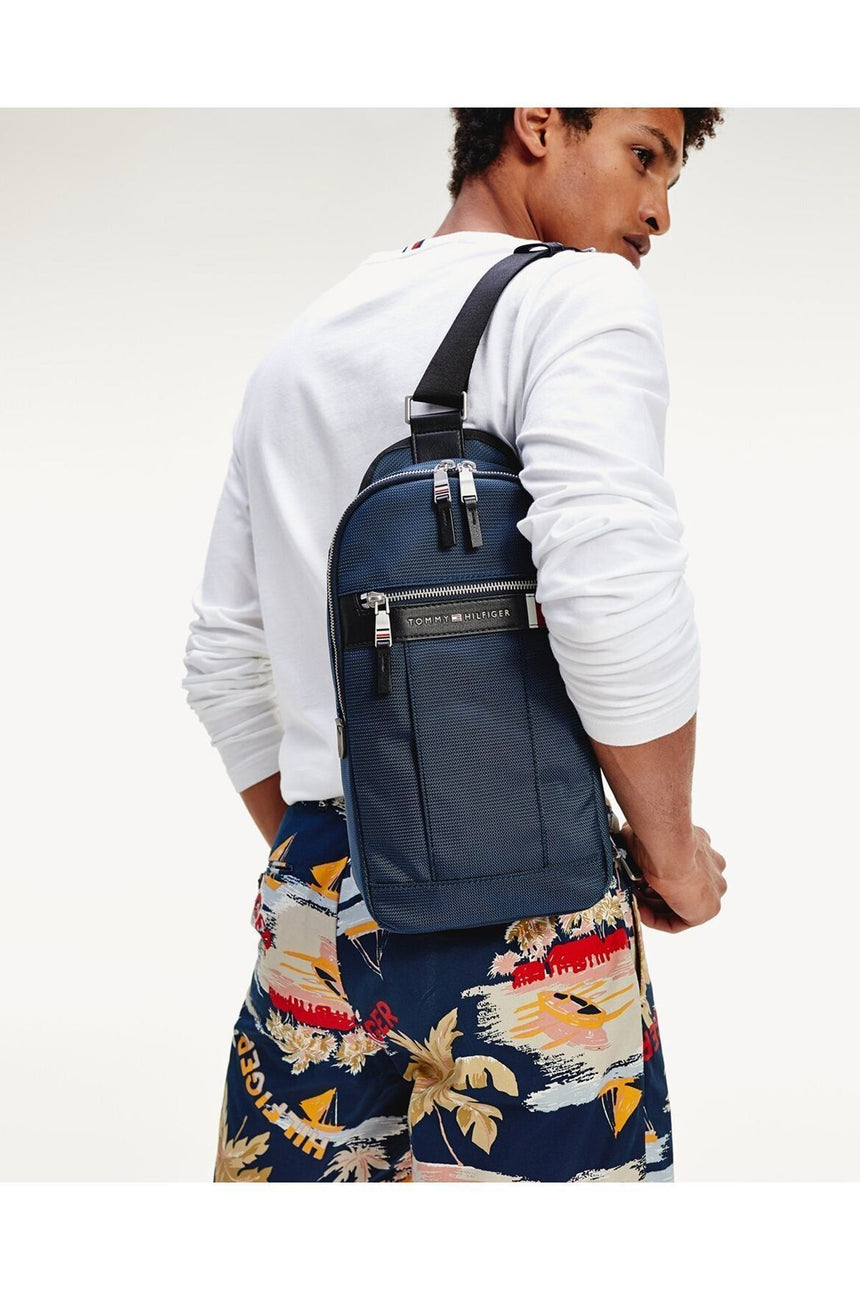 Tommy Hilfiger Elevated Nylon Body Bag Sky Captain