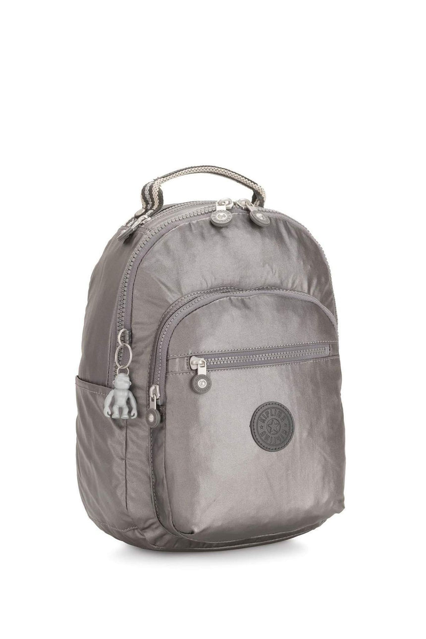 Kipling Seoul S Basic Plus Sırt Çantası Carbon Metallic
