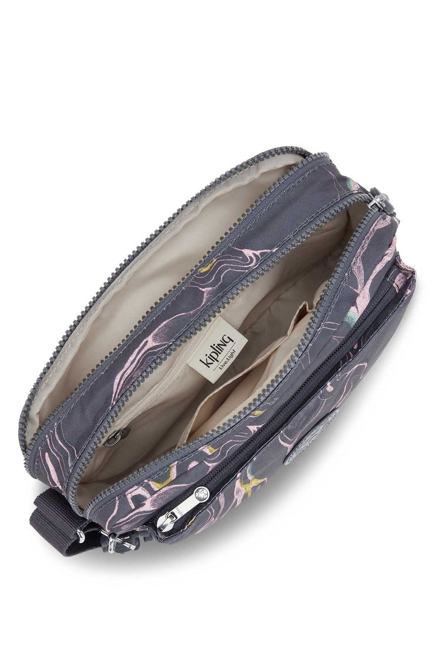 Kipling Abanu M Çapraz Askılı Kadın Çantası Soft Marble