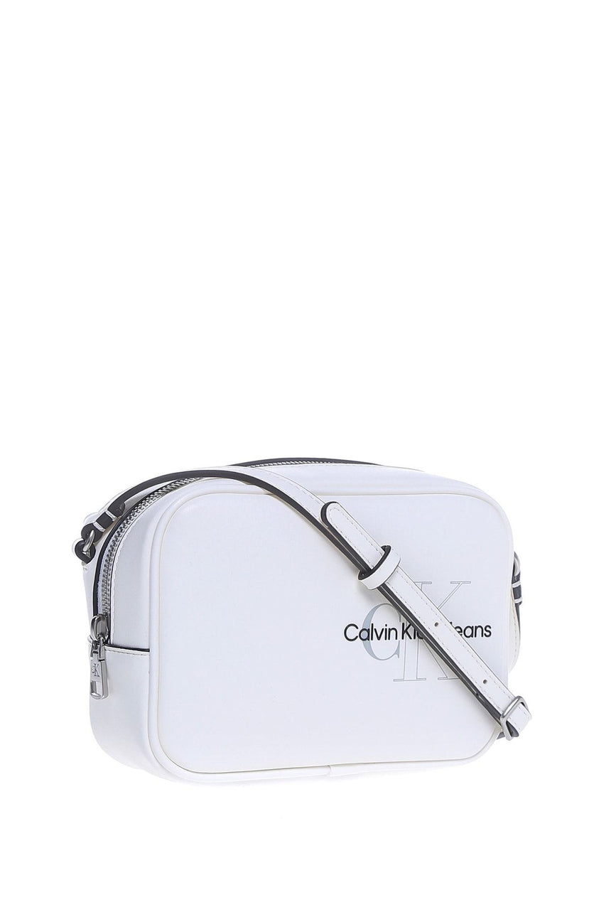 Calvin Klein Sculpted Camera Bag Two Tone Kadın Çapraz Çanta Warm White
