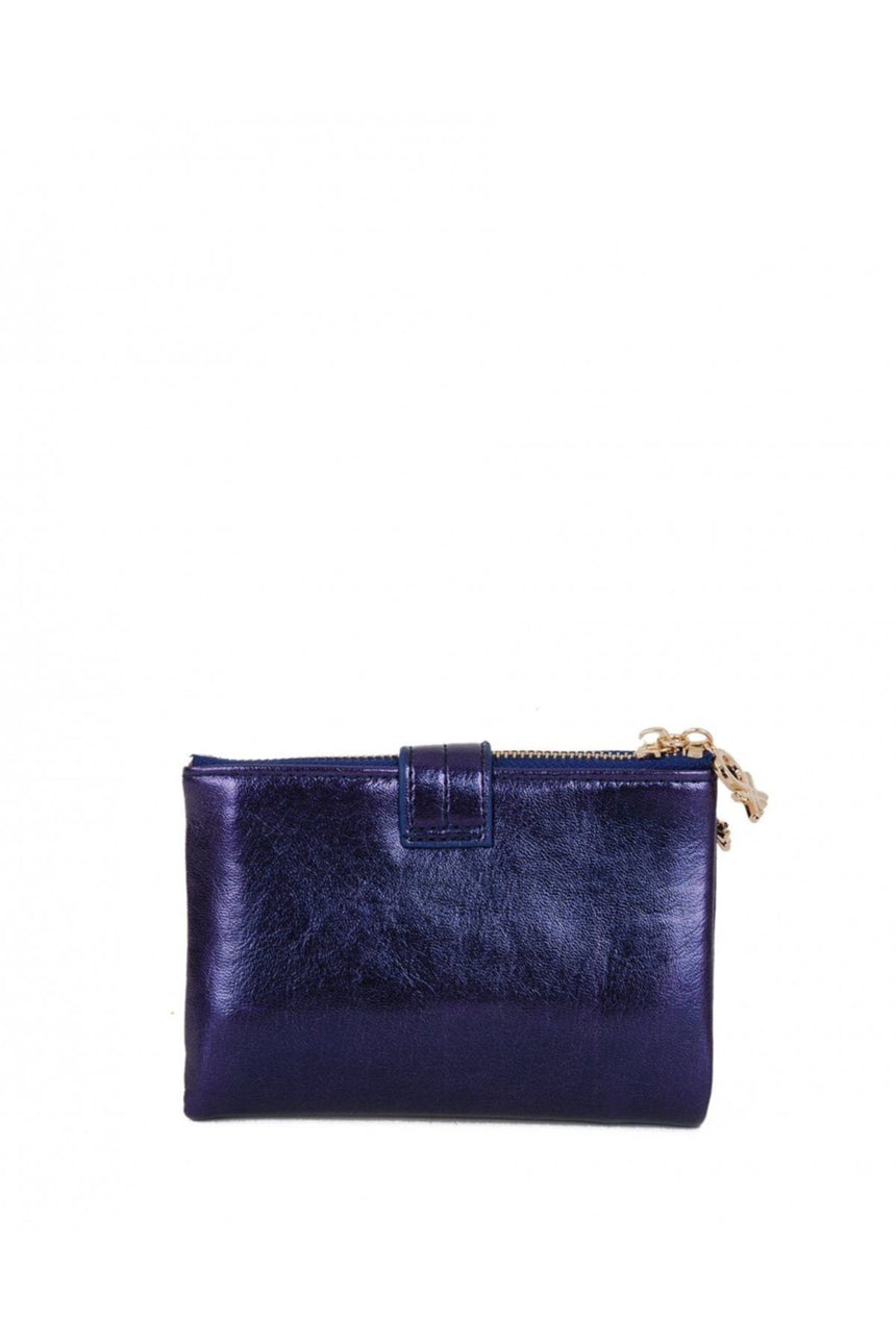 Benetton 3 Blok Mini Kadın Cüzdanı Siyah