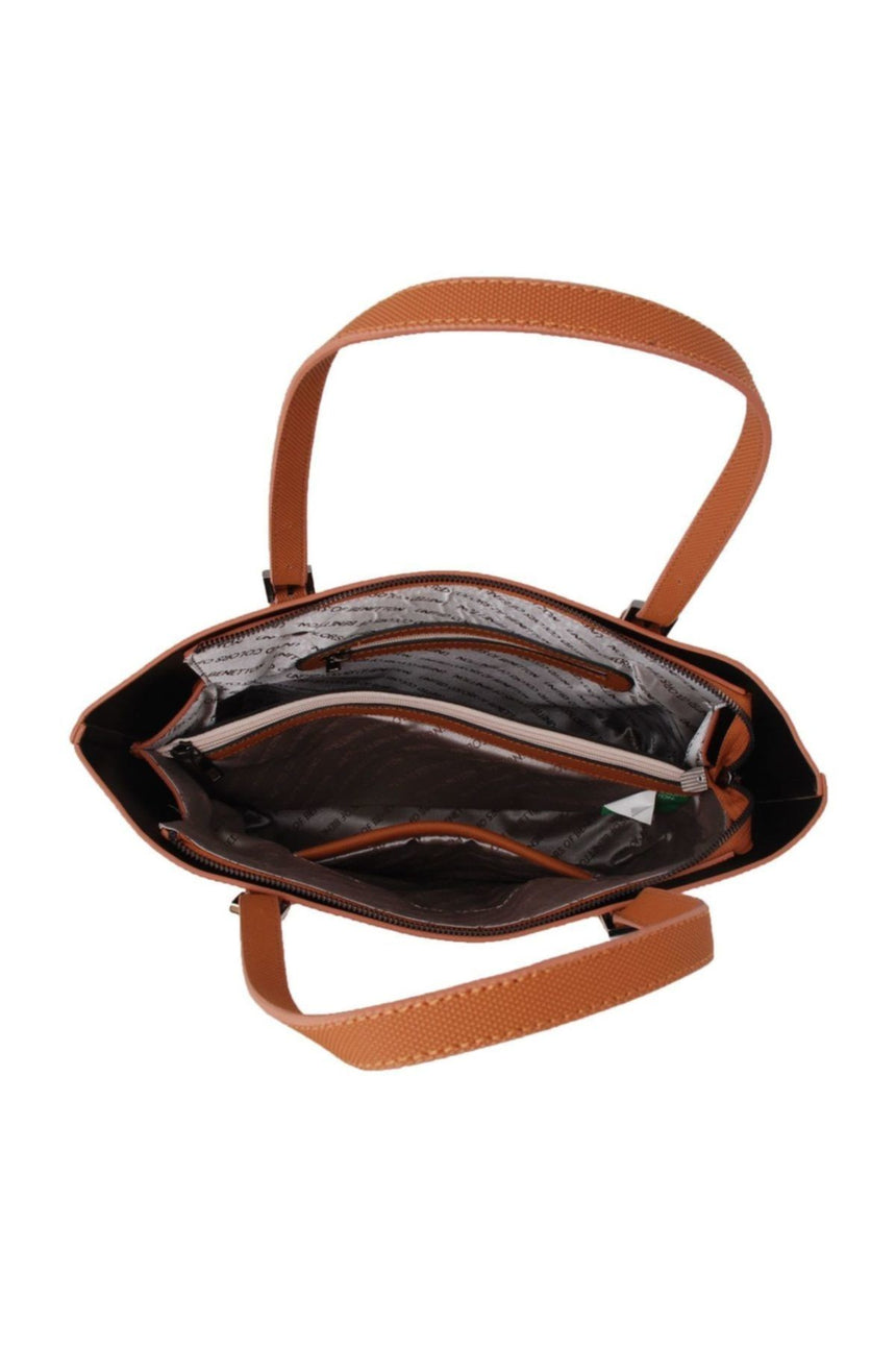 Benetton Shopper Kadın Kol Çantası Camel