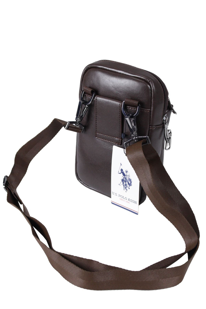 U.s Polo Assn Erkek El Çantası Kahverengi