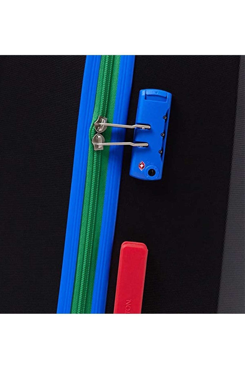 Benetton Büyük Boy 70 Cm Valiz Siyah